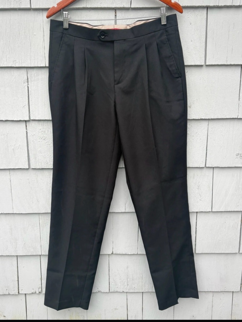 Opposuits Men’s Dress Pants Pleated Black Size 42 Great Condition
